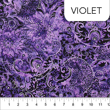 BANYAN BATIKS Ketan Batik Basics Violet  81221-83