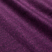 Load image into Gallery viewer, Benartex Winter Wool - Winter Wool Tweed Eggplant Fabric