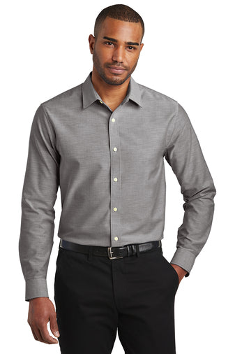 DL - Port Authority ® Slim Fit SuperPro ™ Oxford Shirt