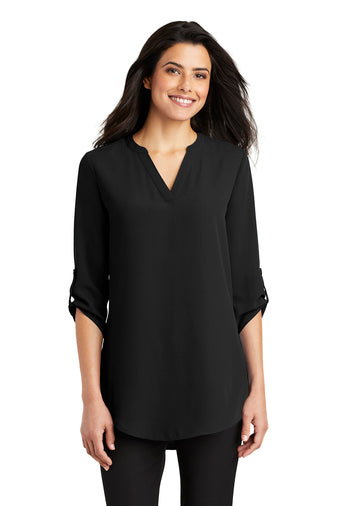 DL - Port Authority ® Ladies 3/4-Sleeve Tunic Blouse