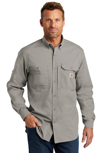 DL - Carhartt Force ® Ridgefield Solid Long Sleeve Shirt