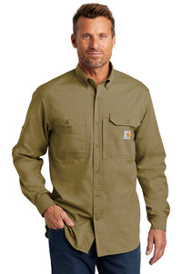 DL - Carhartt Force ® Ridgefield Solid Long Sleeve Shirt