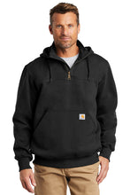 Load image into Gallery viewer, NVLUX - Carhartt Rain Defender Paxton Heavyweight Hooded Zip Mock Sweatshirt  CT100617