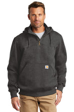 Load image into Gallery viewer, NVLUX - Carhartt Rain Defender Paxton Heavyweight Hooded Zip Mock Sweatshirt  CT100617