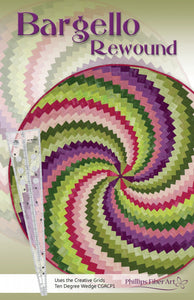 Bargello Rewound 12 Page Booklet with Insert and Mini Wedge # BRW