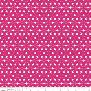 Colour Wall Geo Hot Pink by Riley Blake C11590