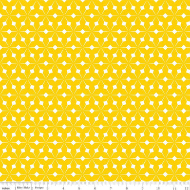Colour Wall Geo Yellow by Riley Blake C11590