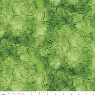 Painter's Watercolor Swirl Medium Green C680