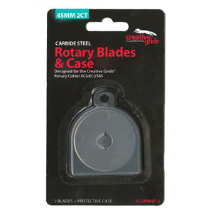 Creative Grids 45mm Replacement Rotary Blade 2pk # CGRRB45-2