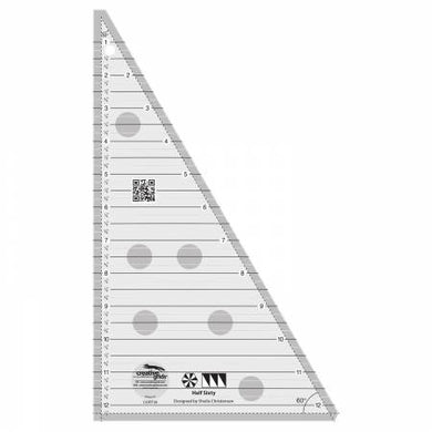 Creative Grids Half Sixty Triangle Ruler # CGRT30