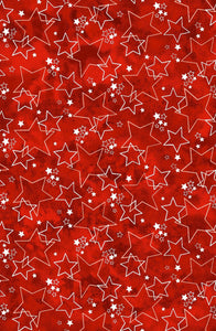 FL-Star Spangled D67-R Red - Stellar Stars