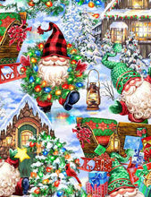 Load image into Gallery viewer, Christmas Gnomes in Homes DONA-CD1387  Multi