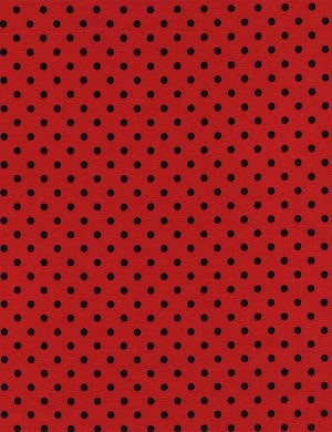 Lady Bug Polka Dot Basic Pin by Timeless Treasures  C1820