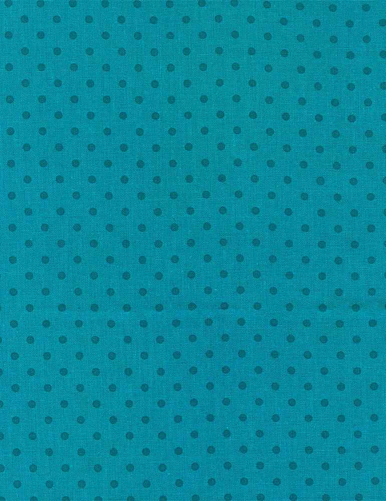 Turquoise Polka Dot Basic Pin by Timeless Treasures  C1820