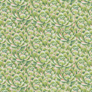 Dream Catcher Green Packed Desert Rose Fabric  9743-66