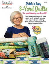 Load image into Gallery viewer, Quick &amp; Easy 3-Yard Quilts Book FC032142