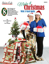 Load image into Gallery viewer, Make It Christmas with 3 Yard Quilts Book # FC032241
