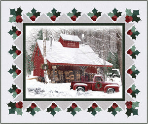Holiday Snow Applique by Windmill Quilts