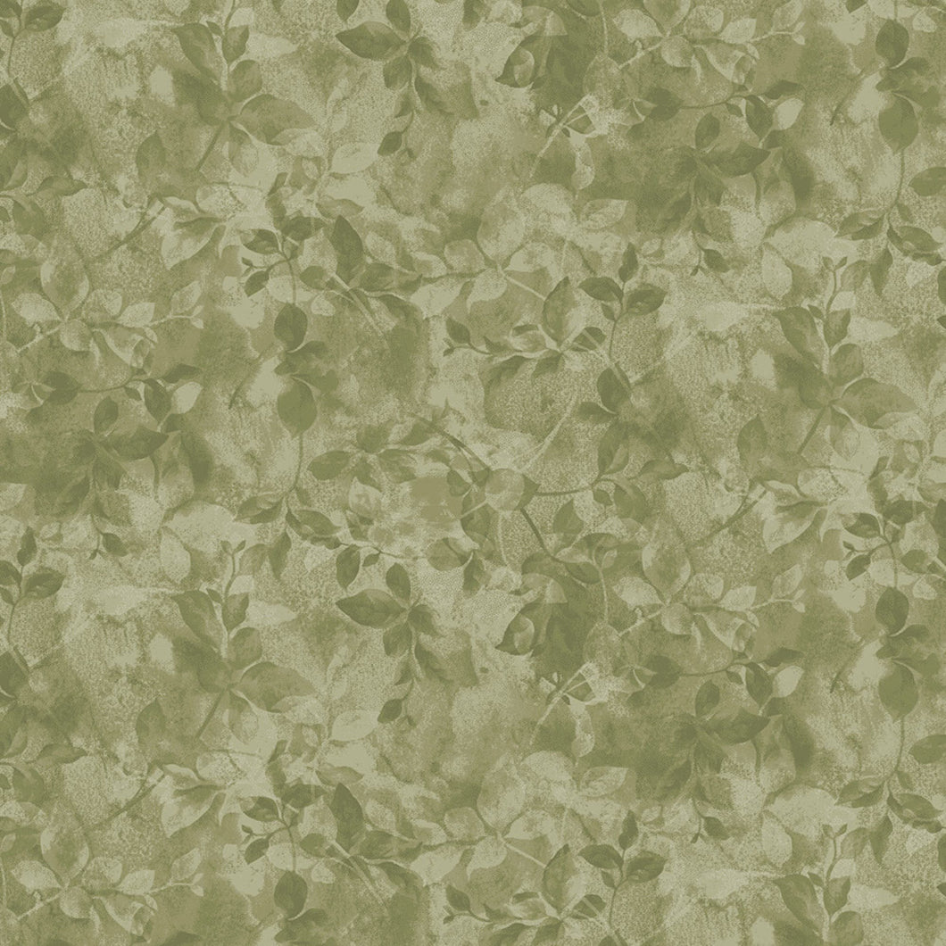 MARCUS FABRICS SHADINGS TEXTURED FOLIAGE OLIVE  R21 0886 0116