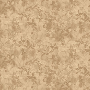 MARCUS FABRICS SHADINGS TEXTURED FOLIAGE COFFEE  R21 0886 0163