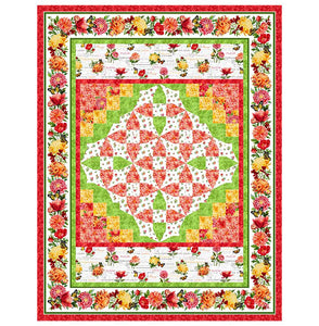 Kit - Dazzle Quilt Kit with Morning Blossom from Northcott