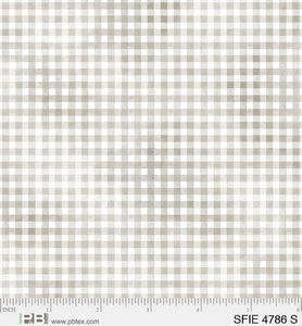 SunFlower Field Grey Check by Sandy Lynam Clough (P&B) SFIE 4786 S