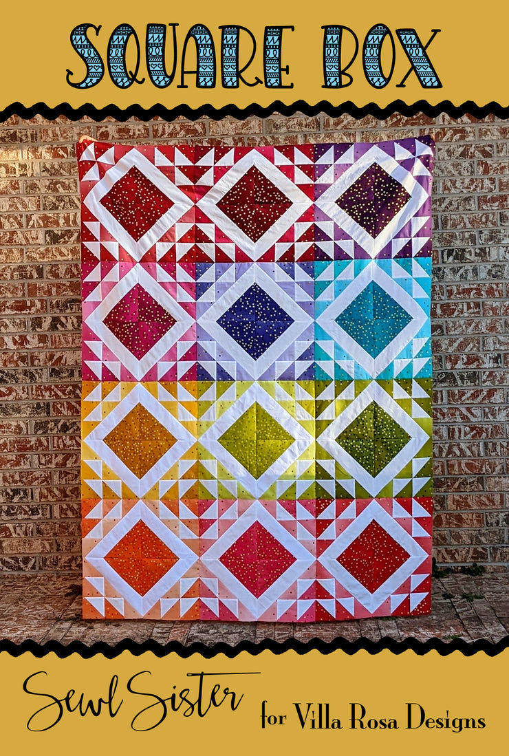 Villa Rosa - SQUARE BOX Pattern