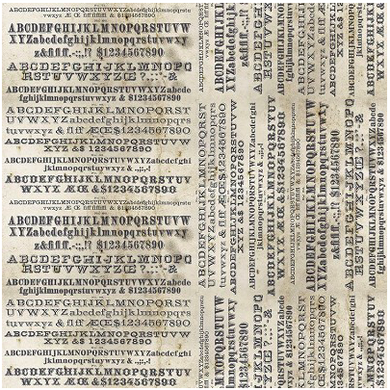 Tim Holtz – Dapper -Typography Neutral