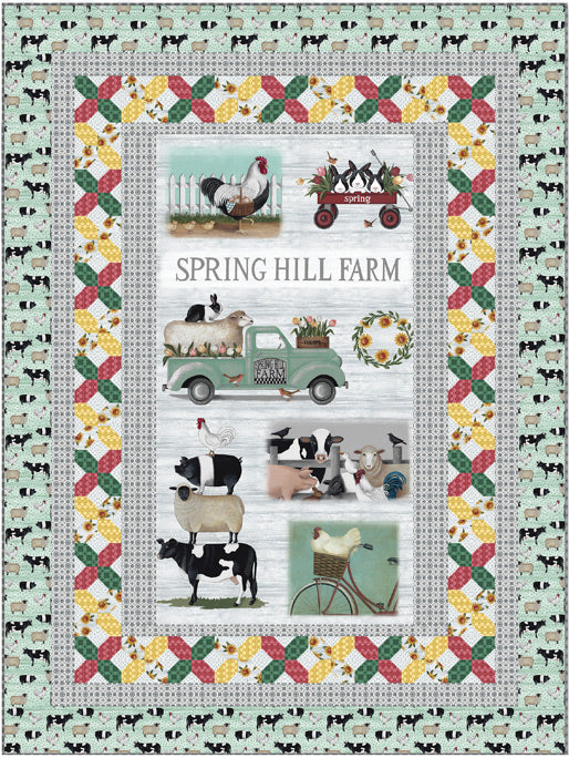 Kit - Spring Hill Farm Quilt Pattern