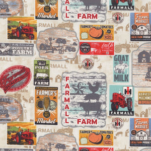 Farmall Farm to Table Antique Farmall Signs   SYK 10459