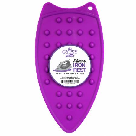 The Gypsy Quilter Silicone Iron Rest Purple # TGQ021