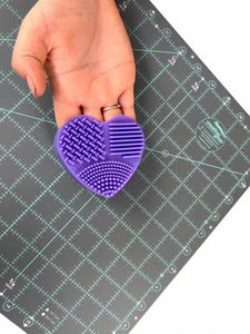 The Gypsy Quilter Mat Cleaning Pad Heart Shaped 3-1/4in x 1in # TGQ134
