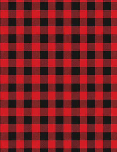 Buffalo Check Plaid, C7502-RED by Timeless Treasures