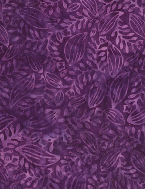 Herb Batik - Tonga Purple 