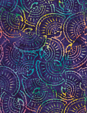 Seashell Batik - Tonga Iris 