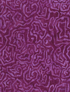 Maze Batik - Tonga Violet