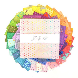 Tula Pink's True Colors 42 PC 10” Layer Cake - FB6CPTP-TULATRUE