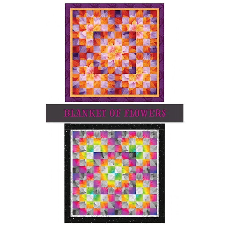 Pattern  Blanket of Flowers Quilt