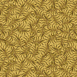 Boughs of Beauty - Golden Rod 108" Cotton Wide Back Quilt Fabric  9661W-33