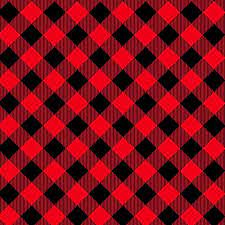 Priscilla's Pretty Plaids 9300-89  Red and Black Buffalo Check