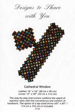 Load image into Gallery viewer, Cathedral Window – pattern – DSY136