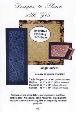 Magic Miters – Pattern – DSY157