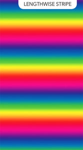 Northcott Fabrics Color Play DP24910-100 Rainbow Stripe Fabric