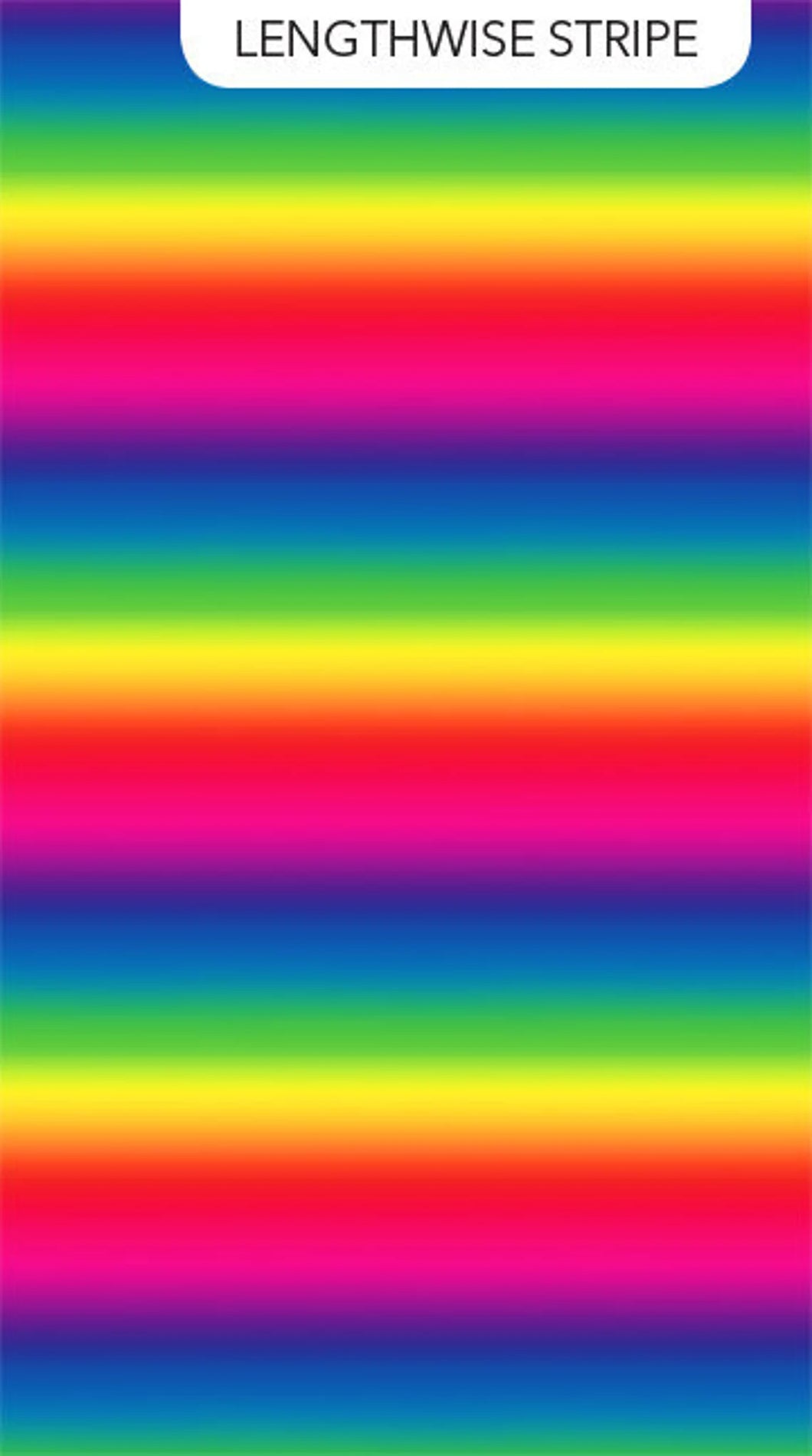 Northcott Fabrics Color Play DP24910-100 Rainbow Stripe Fabric