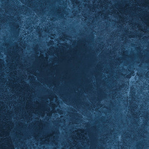 Northcott - Stonehenge Stars & Stripes - Marble Texture - Dk Blue - 3937-193
