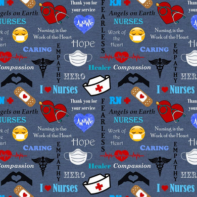 Denim Nurses Hope and Hero Collection From Sykel  10321
