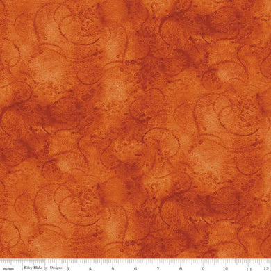 Riley Blake-Painter's Swirl-C680-pumpkin-CT1131709