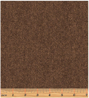 Benartex Winter Wool - Winter Wool Tweed Fudge Fabric  9618-76