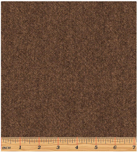 Benartex Winter Wool - Winter Wool Tweed Fudge Fabric  9618-76