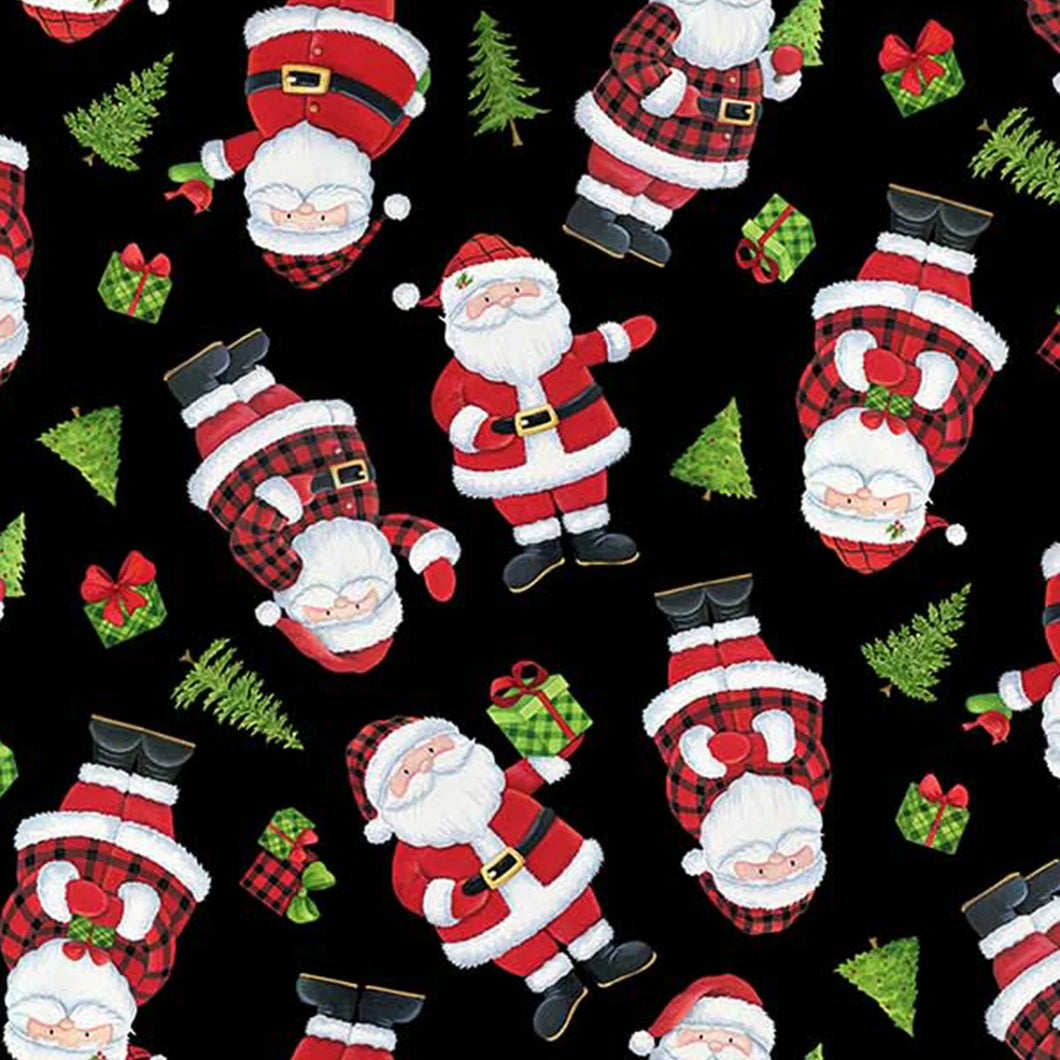 Santa's Tree Farm 24733-99 by Northcott Fabrics